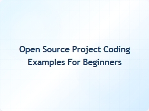 Beginner Friendly Open Source Coding Examples